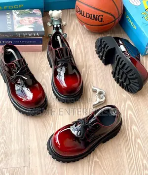 Burgundy Shoe,~