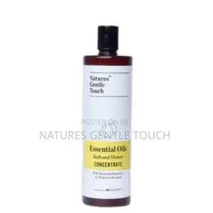 Essential Oil Bath and Shower Concentrate