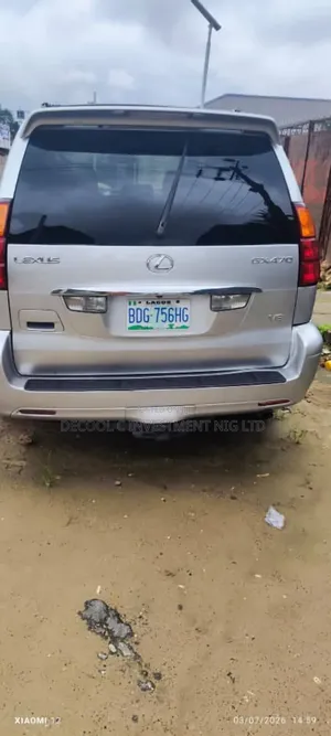 Lexus GX 470 Sport Utility 2005 Silver