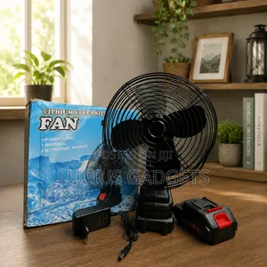 Lithium Battery Rechargeable Fans