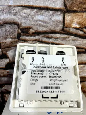 Ttlock Energy Saving Card Switch | Smart Hotel Power Management System