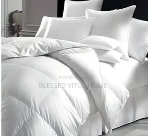 Luxury Italian White Bed Set Fabric