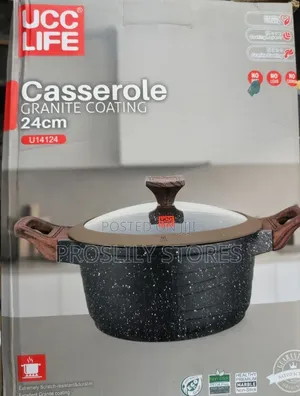 Ucc 24cm Single Granite Nonstick Pot