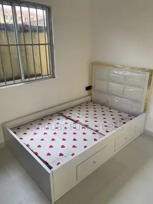 4by6 Bed Frame With Inbuilt Drawers