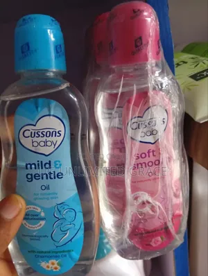 Cussion Baby Lotion and Baby Oil