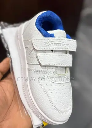Children White Sneakers