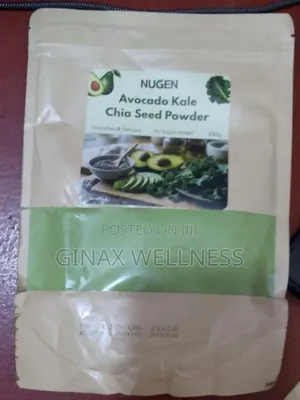 Avocado Kale Chia Seed Powder for Beauty, Energy and Weight Management
