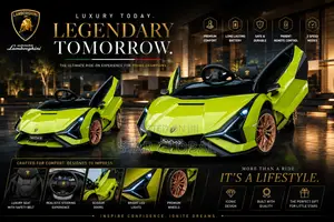 Give Your Child the Supercar Lamborghini Sian Experience They Deserve