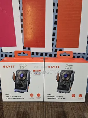 Havit Fod Sensor Wireless Charger Car Phone Holder and Mount