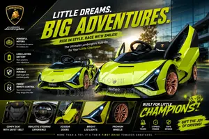 Luxury, Power Fun – The Lamborghini Sian Kids Electric Car
