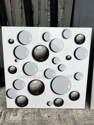 Circle Gold Floor Tiles