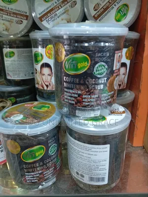 Veet Gold Coffee and Coconut Body Scrubs