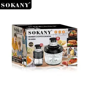 Sokany Wonder Chopper – Large Capacity Food Processor