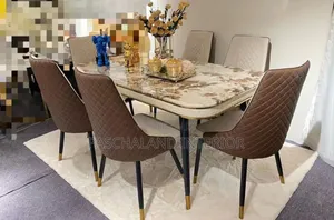 Marble Top Dining Set
