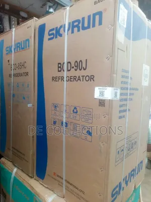 Skyrun 70 Litres Double Door Top Mount Fridge (Bcd-85hc) - Silver.