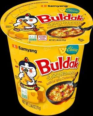 Buldak Ramen Cup Size
