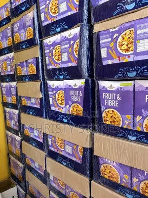 Fruit and Fibre Is a Whole Grain Wheat Flakes With 24% Dried Fruit