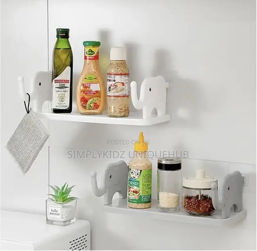 Multifunctional Elephant Shaped Storage Shelf
