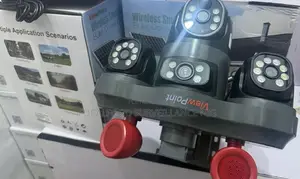 High Quality Tripple Rotational Lens CCTV Camera Ultra Uhd 4g With