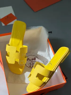 Ladies Hermes Slippers
