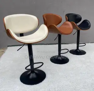 Modern Adjustable Swivel Bar Stool