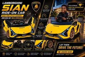 Create Lifelong Memories With Kids Lamborghini Sian Electric Swing Car