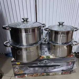 Hausroland 4-Piece Stainless Cookware Set
