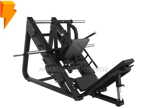 Commercial-Grade, Plate-Loaded Leg Press and Hack Squat Machine
