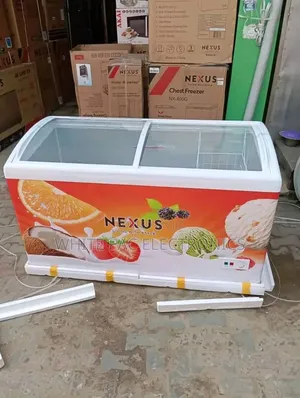 Nexus 600 Liter Ice Cream Showcase Chest Freezer Fast Making Ice Block