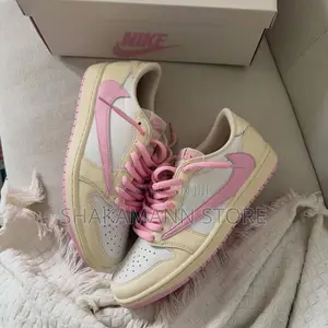 Travis Scott X Air Jordan 1 Low “ Shy Pink”