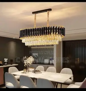 Pipe Crystal Chandelier