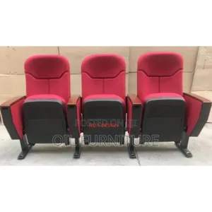 Heavy Duty Cinema Chairs Event Hall 3-in-1 Row Seating