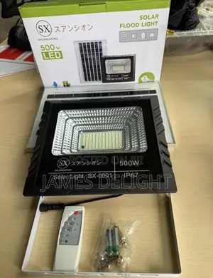 Shuangxiong (Sx) 500w Led Solar Flood Light, Model Sx-0001