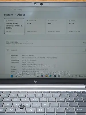 Laptop HP ZBook Firefly G8 16GB Intel Core i7 SSD 512GB