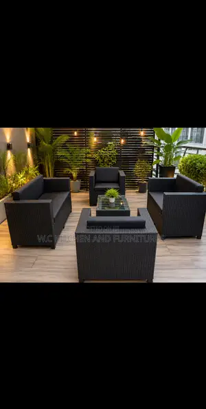 7seater Rattan Chair