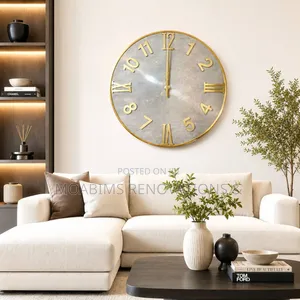 Mirror Wall Clock - 60cm