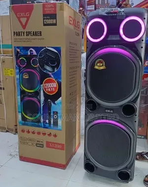 Exlg Heavy Bass Loud Party Speaker Public Address Pa System