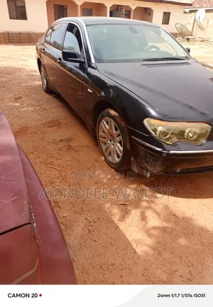 BMW 7 Series 2004 Black