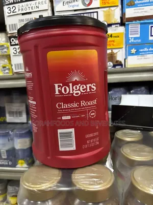 Folgers Classic Roast Coffee Ground 1.23kg