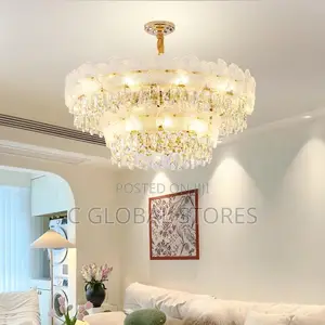 Flower Crystal Chandelier