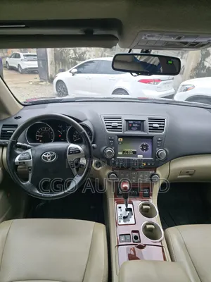 Toyota Highlander Limited 2012 Burgundy