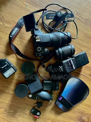 Canon Rebel T6i Photo and Video Camera With All Accessories