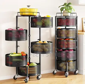 Kitchen Rotating Vegetable Basket