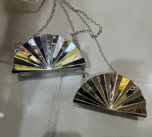 Acrylic Fan Clutch Purse