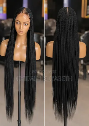 6x6 Closure Braided Wig