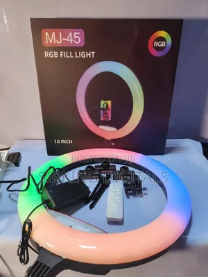 18" Inches RGB Ring Light Mj36 With Stand