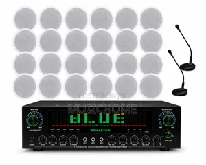 Central Public Address Audio Sound System