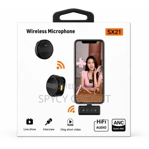 Sx21 Wireless Microphone With Active Noise Cancellation Hifi Audio