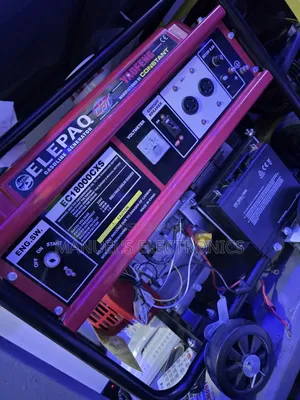 This Is Original Elepaq Constant Petrol Gen 7.5kva 100%Copper Coil