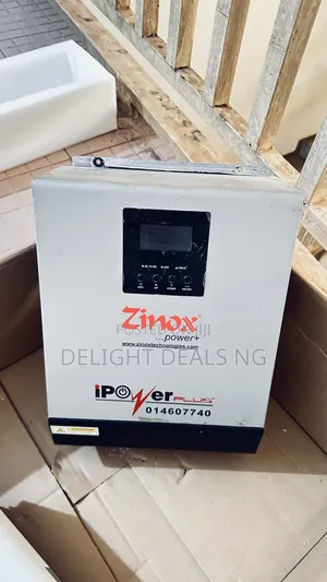 Used Zinox 3kva 24v Hybrid Solar Inverter With 60a MPPT